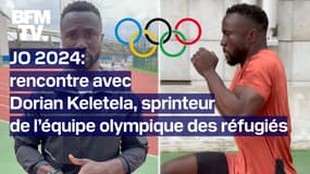 JO de Paris: rencontre avec Dorian Keletela, sprinteur de l’équipe olympique des réfugiés