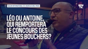 Léo ou Antoine, qui remportera le concours des jeunes bouchers?