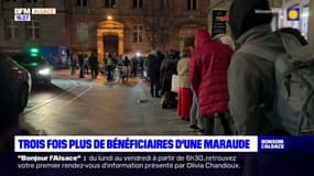 Strasbourg: de plus en plus de bénéficiaires lors des maraudes