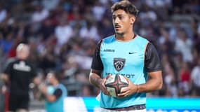 Le joueur du Stade toulousain Dimitri Delibes le 4 septembre 2022