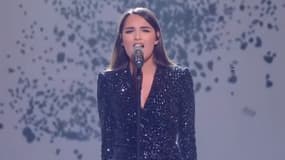Florina lors de sa prestation à Destination Eurovision