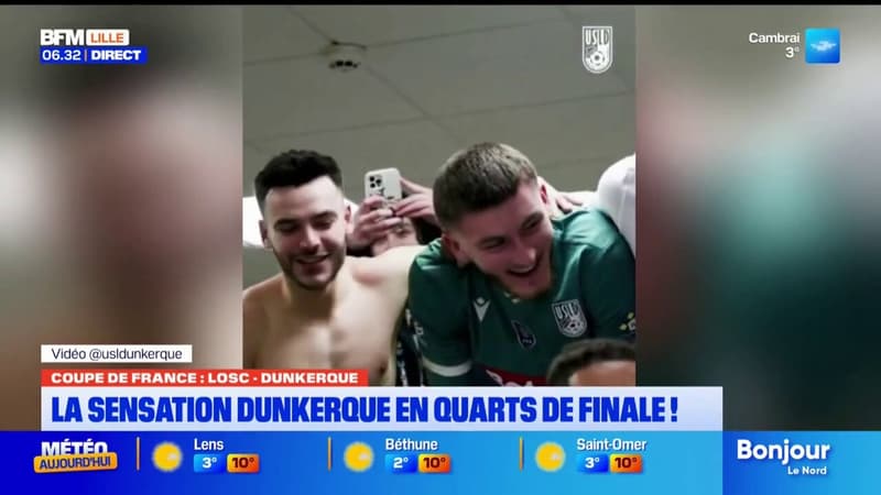 Coupe de France: la sensation Dunkerque en quarts de finale