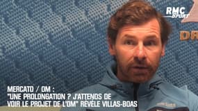 OM : "Une prolongation ? J'attends de voir le projet de l'OM" révèle Villas-Boas