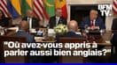 Donald Trump félicite le président du Liberia pour son niveau d'anglais... alors que c'est la langue officielle de son pays