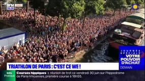 Paris: le triathlon se tient ce week-end