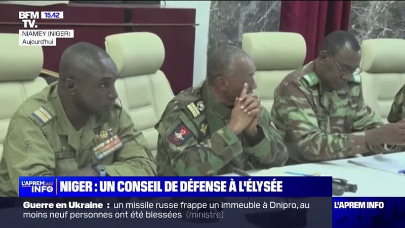 Coup d'État au Niger: Emmanuel Macron ouvre un conseil de défense et de sécurité nationale