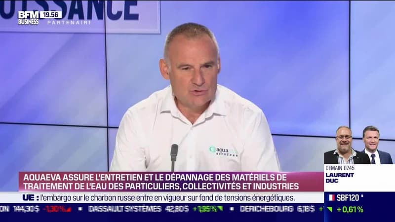 Jérôme Laplane (Aquaeva Services): Aquaeva assure l'entretien et le dépannage des matériels de traitement de l'eau des particuliers, collectivités et industries - 10/08