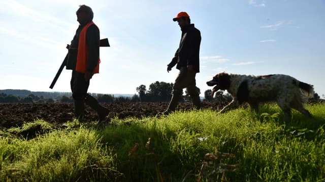 Des chasseurs - Image d'illustration