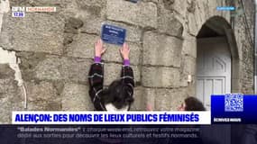 Alençon: des noms de lieux publics féminisés