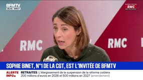 "Il n'y a jamais eu un budget pour les hôpitaux aussi catastrophique", estime Sophie Binet 