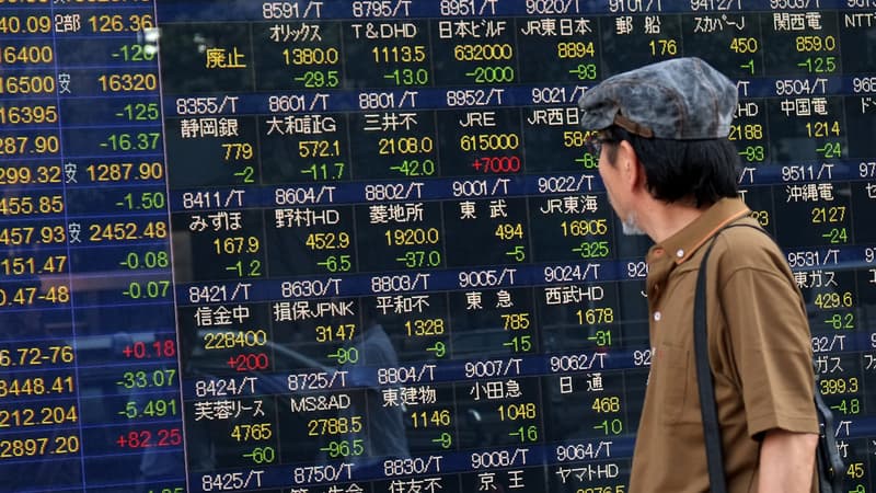 Le Nikkei chute de près de 6% ce mercredi 9 novembre. (image d'illustration) 