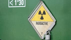 Un panneau signalant des éléments radioactifs (photo d'illustration).