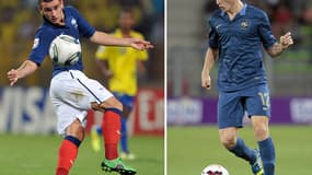 Antoine Griezmann et Lucas Digne