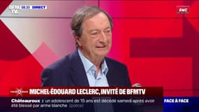 Succès des magasins E.Leclerc: "On a bien cartonné" affirme Michel-Édouard Leclerc, président du Comité stratégique des centres Leclerc