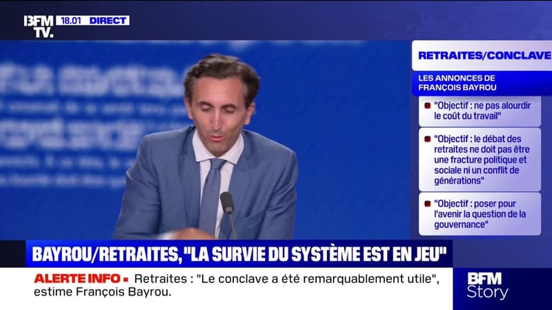 Conclave sur les retraites: 