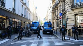 La police est intervenu à Sciences Po Paris pour évacuer les militants.