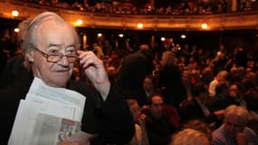L'ancien sénateur communiste Jack Ralite, au théâtre du Châtelet, en 2008.