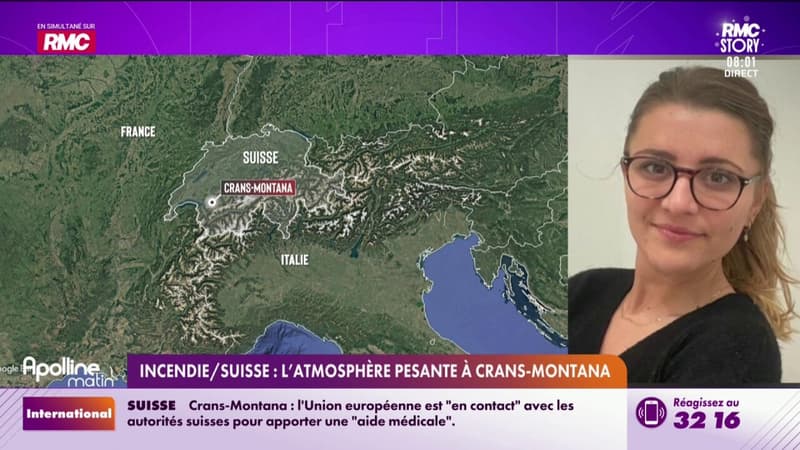 Incendie d'un bar en Suisse : l'atmosphère pesante à Crans-Montana
