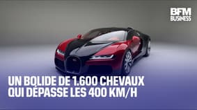 Bugatti dévoile une voiture unique à 10 millions d'euros