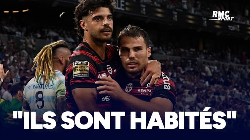 "Ils sont habités, paramétrés", Cédric Heymans loue la "génération dorée" du Stade Toulousain