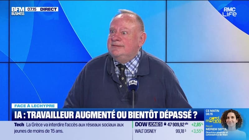 Emmanuel Lechypre face à Jean-Marc Daniel : IA, travailleur augmenté ou bientôt dépassé ? - 09/04