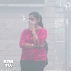 New Delhi est asphyxiée par un nuage de pollution