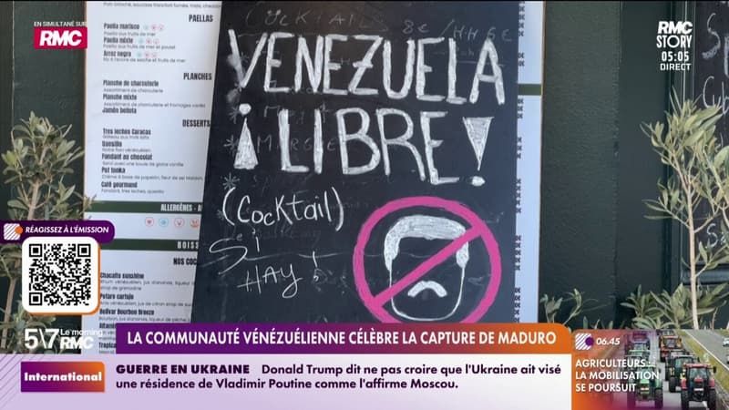 La communauté vénézuélienne célèbre la capture de Maduro