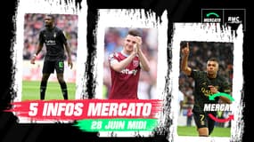 Thuram, Mbappé, Rice... Les 5 infos mercato du 28 juin à la mi-journée