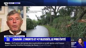 Tempête Ciaran: 2 morts et 47 blessés, le pire évité - 03/11