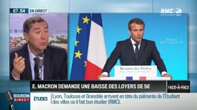 Brunet & Neumann : Emmanuel Macron demande une baisse des loyers de 5 euros - 06/09