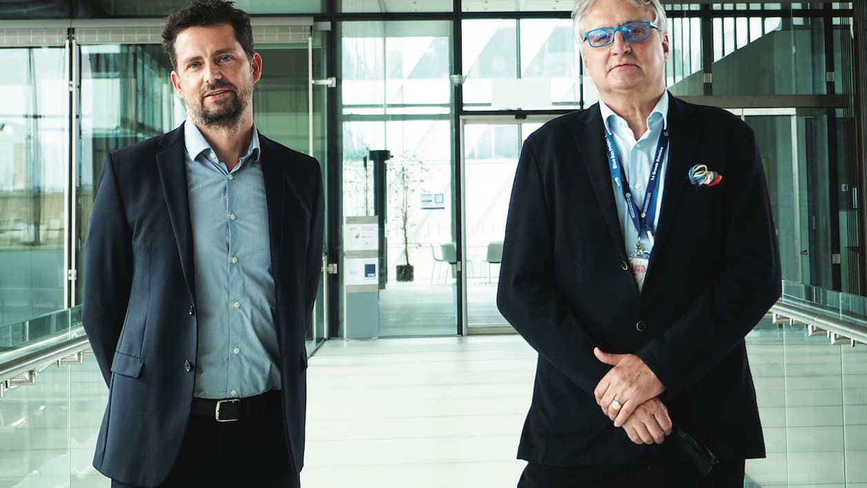Dr Jean Marc Leroux, CEO et Dr Pierre Edouard Sottas, CSO Dr Jean Marc Leroux, CEO et Dr Pierre Edouard Sottas, CSO