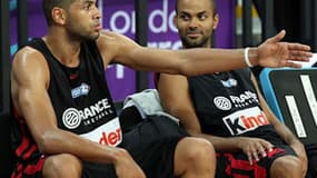 Nicolas Batum et Tony Parker, partenaires chez les Bleus, vont se croiser sur les parquets de la Pro A