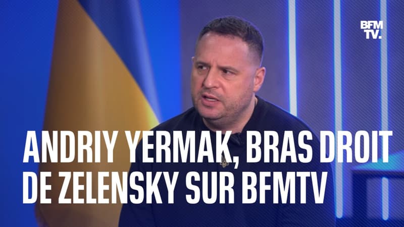 Andriy Yermak, chef de l'administration présidentielle ukrainienne, sur BFMTV un an après le début de la guerre en Ukraine