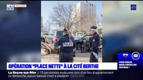 La Seyne-sur-Mer: opération "place nette" à la cité Berthe