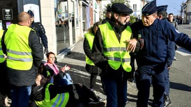 Des "gilets jaunes" dans le Nord.