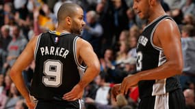 Tony Parker et Boris Diaw