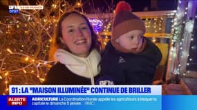 Essonne: une "maison illuminée" de Noël fait la joie des habitants de Forges-les-Bains