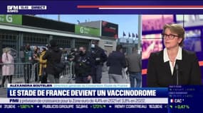Alexandra Boutelier (Consortium Stade de France) : Le Stade de France devient un vaccinodrome - 06/04