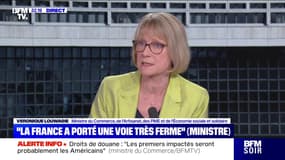 Droits de douane: "Il nous faut protéger nos entreprises de ces flux commerciaux", indique Véronique Louwagie, ministre du Commerce, à propos des plateformes asiatiques 