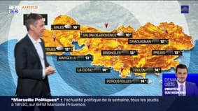 Météo Provence : un ciel nuageux et pluvieux ce samedi, jusqu'à 20°C attendus à Marseille et 19°C à Fréjus