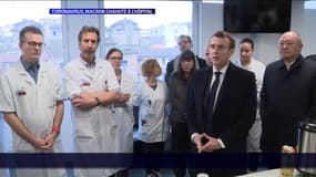 Coronavirus, Macron chahuté à l'hôpital - 27/02