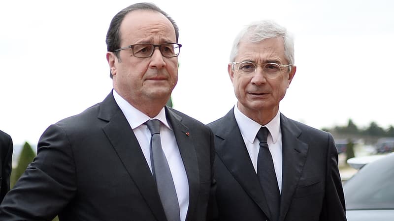 François Hollande et Claude Bartolone, le 16 novembre 2015.