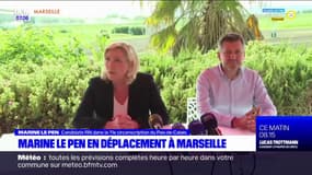 Législatives: Marine Le Pen en déplacement dans les Bouches-du-Rhône