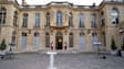 La cours de l'hôtel de Matignon à Paris, où se trouve le bureau du Premier ministre, le 30 juin 2024. 