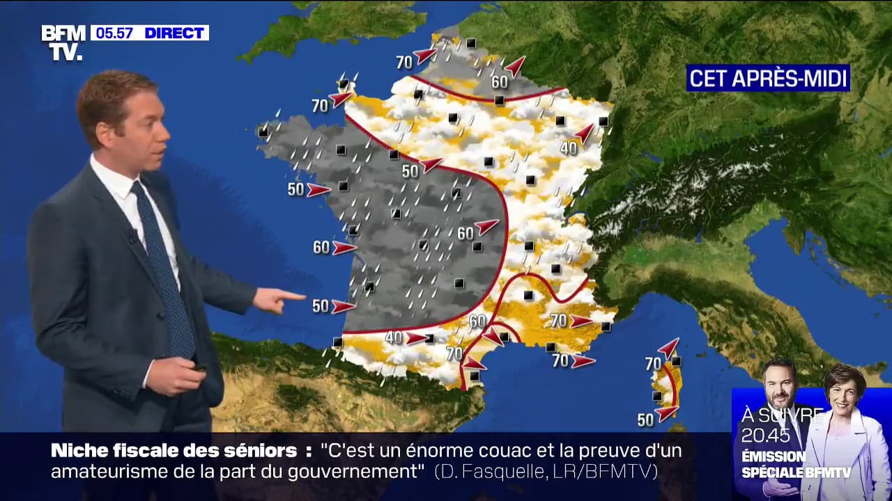 La météo en France ce mercredi 25 septembre: le temps sera toujours ...