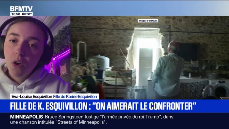 "C'est une personne qui n'est plus rien pour moi': Eva-Louise Esquivillon sur son père, Michel Pialle, accusé du meurtre de sa compagne, Karine Esquivillon