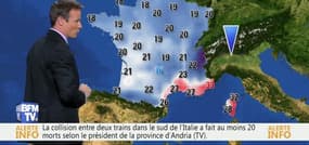La météo pour ce mercredi 13 juillet 2016