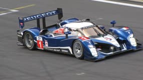 La Peugeot 908 HDi FAP aux 1000 km de Spa en 2010