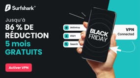Surfshark VPN vous propose des offres très intéressantes pour le Black Friday 