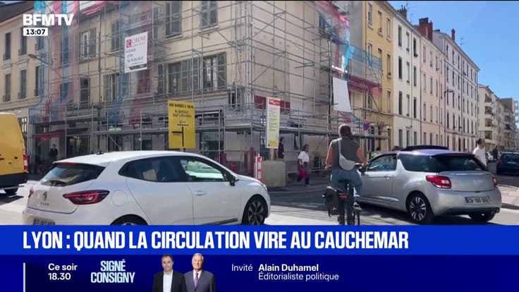 À Lyon, quand la circulation vire au cauchemar 